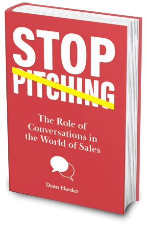 Stop Pitching Book Dean Harder
